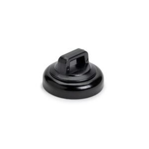 HellermannTyton 151-04020 - Magnetic Cable Tie Mount, Small, .75" Dia, 10lb Pull Force, Black