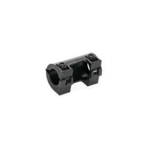 HellermannTyton 167-00203 - Convoluted Tubing Breakout Fitting, 0.5" Long x 0.5" R, PP, Black