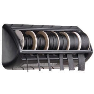 HellermannTyton 170-03031 - Braided Sleeving, Merchandising Rack, ABS, Black, 1/Pkg