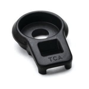 HellermannTyton 181-00684 - Wiring Duct Mount, Universal, PA66V0, Black