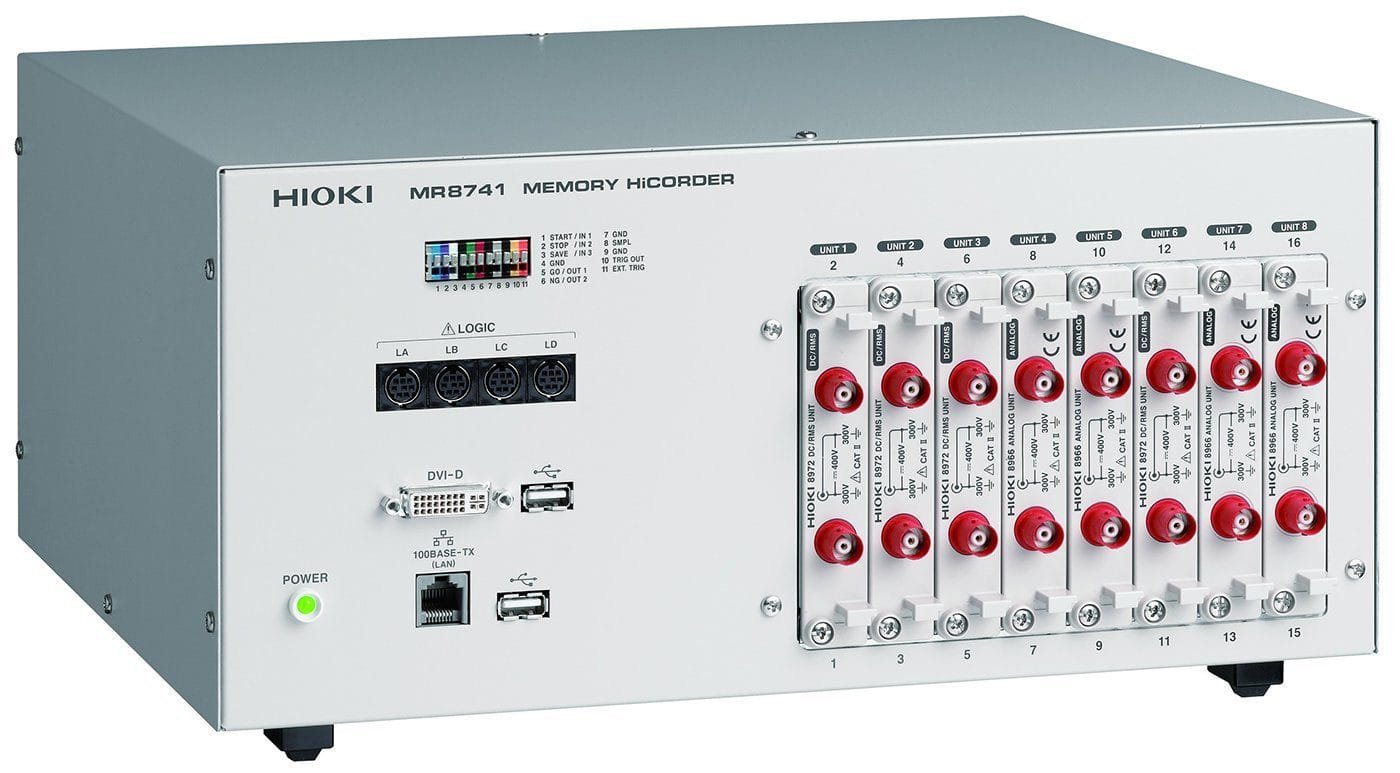 Hioki_MR8741_Multi_Channel_Memory_Hi_Corder