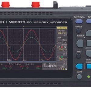 Hioki MR8870-20 - Memory HiCorder, Memory Recorder 2 CH