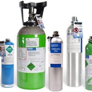 Industrial Scientific - Calibration Gas Kits with Gas Cylinder, Regulator and Case