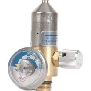 Industrial Scientific 18100883 - 58/103L Regulator (and 34L Aluminum Cylinders) (1/2 L/min flow)