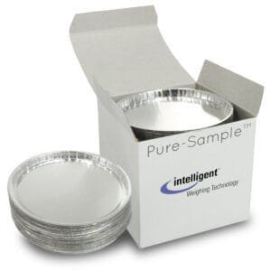 Intelligent Weighing Technology 11334 - Pure-Sample Aluminum Pans 3.5in (90 mm)