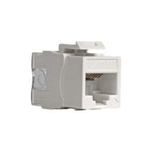 Jonard K-5EJ/5 - Jack, Ethernet, CAT5e, RJ45, White, 5/Pkg, Keystone Jacks Series