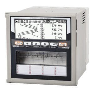 Autonics KRN100-06002-00-0S - 100 mm Hybrid Recorder, 6Channel, 8Alarm output, 100 to 240VAC