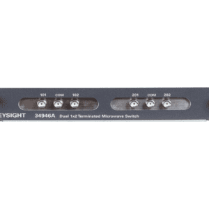 Keysight 34946A/020 - Dual 1x2 SPDT Terminated Microwave Switch Module for 34980A; with 2x N1810TL 20 GHz Terminated Switches