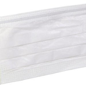 Kimberly-Clark Kimtech M3 Non-Sterile White, Pleat-Style Face Masks