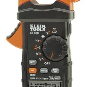 Klein Tools CL800 - Digital Clamp Meter, AC Auto-Range TRMS, Low Impedance (LoZ), Auto Off