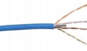 Liberty 24-4P-P-L6-EN-BLU - Blue Category 6 U/UTP EN Series 23 AWG 4 Pair Unshielded Cable Reel