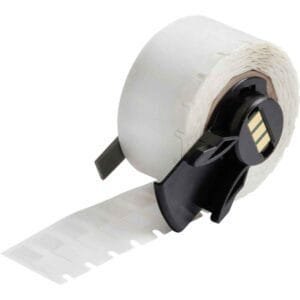 Brady M6-10-427 - Labels, Self Laminating & Wrap Around, Acrylic Adhesive, White, Clear, Matte, Vinyl