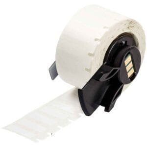 Brady M6-10-473 - Labels, Static Dissipative, Acrylic Adhesive, White, Gloss, Polyester