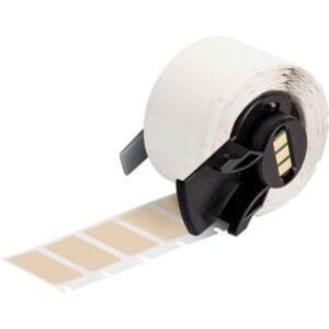 Brady M6-17-724 - Labels, Heat Resistant, Permanent Acrylic, Amber, Matte, Polyimide