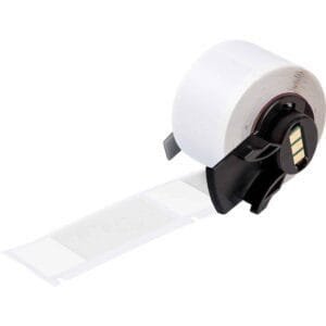 Brady M6-21-427 - Labels, Self Laminating & Wrap Around, Acrylic Adhesive, White, Clear, Matte, Vinyl