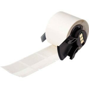 Brady M6-32-427 - Labels, Self Laminating & Wrap Around, Acrylic Adhesive, White, Clear, Matte, Vinyl