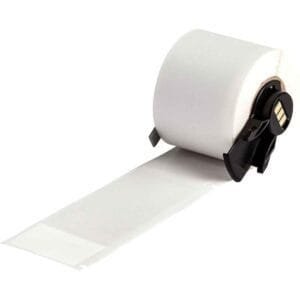Brady M6-33-427 - Labels, Self Laminating & Wrap Around, Acrylic Adhesive, White, Clear, Matte, Vinyl