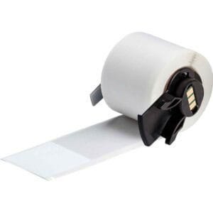 Brady M6-34-427 - Labels, Self Laminating & Wrap Around, Acrylic Adhesive, White, Clear, Matte, Vinyl