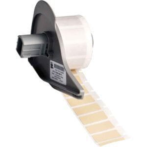 Brady M7-17-724 - Circuit Board Labels, Polyimide, Amber, Matte, 0.5"H X 1"W, 500 Labels/Roll