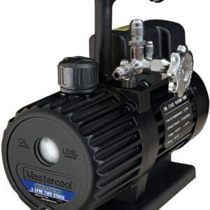 Mastercool 90063-2V-220-BL - Black Series 3 CFM Vacuum Pump (Two Stage) - 220V with Schuko Plug