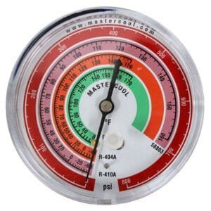 Mastercool 58803 - 3 1/8" High Side Gauge