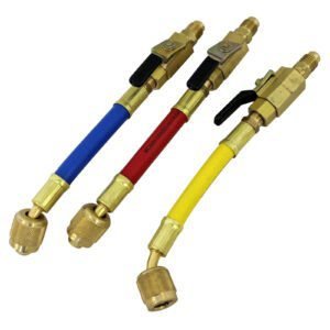 Mastercool 90262 - Straight Manual Shut-Off Valve Set