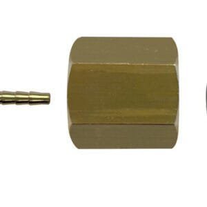 Mastercool 42112-50 - Straight Crimp Fitting with Hex Nut