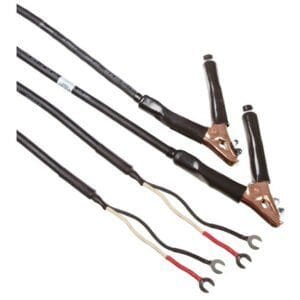 Megger 242006-7 - Duplex Test Lead, 1.5in Kelvin Clips, 7 ft. (2 m), 10 A