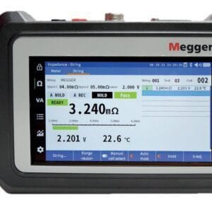 Megger BITE5 - Battery Tester (lead acid (VLA and VRLA), NiCD, and Lithium-ion)