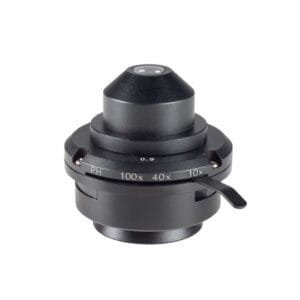 Motic 1101001101131 - Abbe Condenser N.A. 0.90 with Iris Diaphragm and Slot for Sliders
