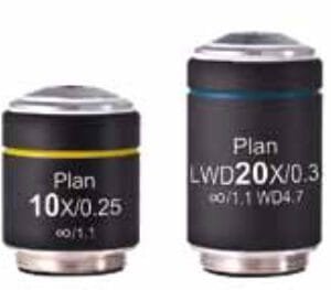 Motic - Plan Achromat Objective - 10x Magnification