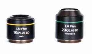 Motic – LM Plan Brightfield/Darkfield Objective - 50x Magnification