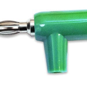 Mueller Electric BU-P1825-5 Stackable Banana Plug, Green 15A