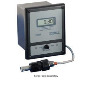 Myron L 753II-11-35BL-PC - Resistivity Digital Monitor/Controller 0-20 MΩ, 3.5 Digit Backlit LCD, 115VAC Power Cord