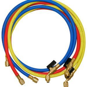 NAVAC NH5SC - 1/4" Low-Loss Charging Hoses, 5 Ft Long