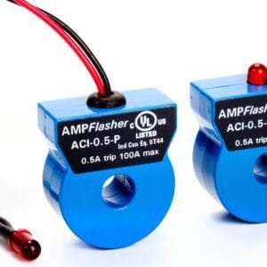 NK ACI-0.5-P - Current Indicator, ACI AMPFlasher Series; 500 mA, 24" Pigtails for Remote LED