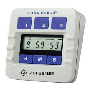 Oakton WD-94460-60 Digi-Sense Traceable Single-Display Triple-Event Lab Digital Timer
