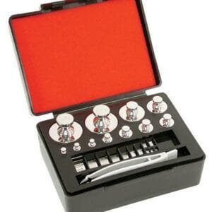 Ohaus 80781034 - ASTM Class 1 Weight Set with Certificate, 200g-1g