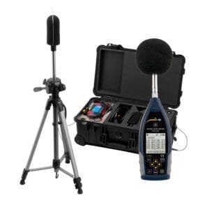 PCE Instruments PCE-430-EKIT-US - Class 1 Sound Level Meter with Data Logging Outdoor Bundle