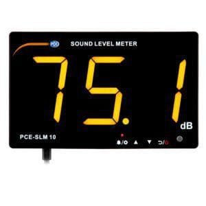 PCE Instruments PCE-SLM 10 - Noise Warning Sign / Sound Level Meter