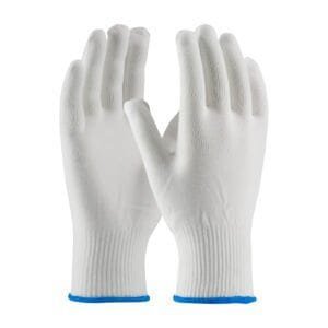 PIP 40-730/XL - CleanTeam Light Weight Seamless Knit Nylon Clean Environment Glove, 13 Gauge, XL, 25 Dozen/Case (White)