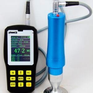 Phase II+ PHT-6080 Ultrasonic Hardness Tester with .80kg Probe(motorized)