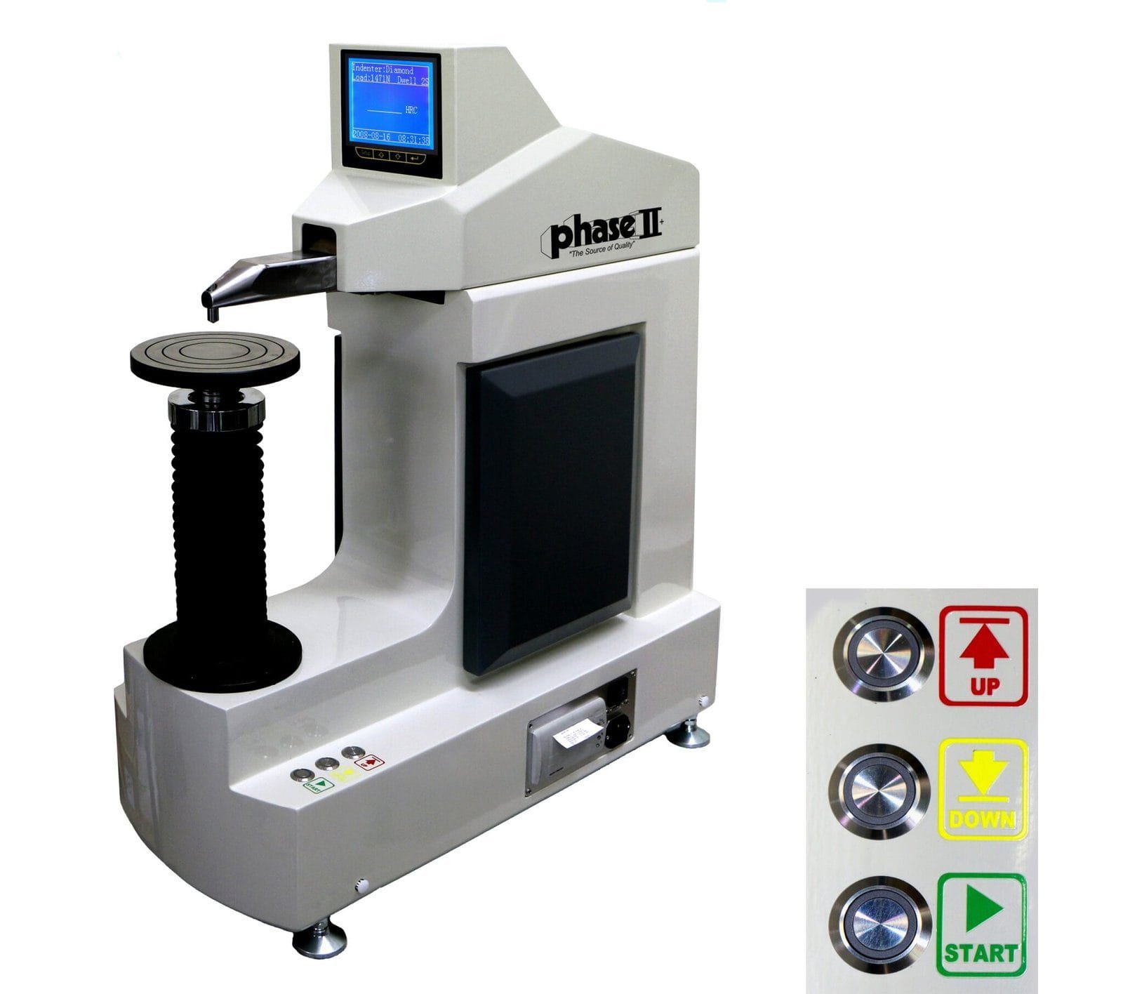 Automated Hardness Testing Phase II+ 900-388 - Fully Automated TWIN Rockwell Hardness Tester ...