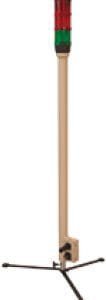 Phenix FL-3 Red/Green Light with Folding Base, Telescoping Pole, Security Circuit, E-stop, and 20' Cable