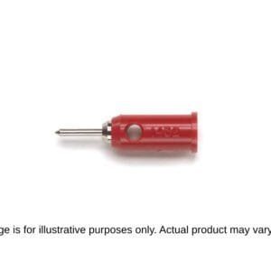 Pomona 1432-0 - Banana Jack To Pin Tip Adapter, 10/Pkg, Black