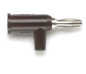 Pomona 1825-02 - Standard Banana Plug, Solderless and Stackable, W/Set Screw (Set)