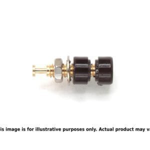 Pomona 2142-2 - Insulated Miniature Banana Jack, 10/Pkg, Red