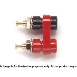 Pomona 2143-0 - Double Miniature Banana Jack, +115°C, Black