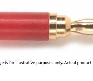 Pomona 3690-0 - Do-It-Yourself Miniature Banana Plug, 10 per package, Black