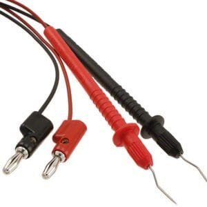 Pomona 6235 - SMD Microtip Test Probe Set, 48", Black & Red